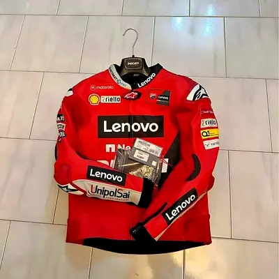 Alpinestars Motorbike Racing Leather Track Jacket.