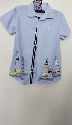 3 Mayoral Shirts for Boys - 6yrs -Never used - 100% cotton