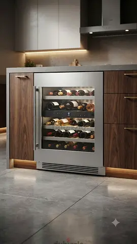 Gaggenau Built-In Wine Fridge – Premium Wine Cooler | Luxury Kitchen Design