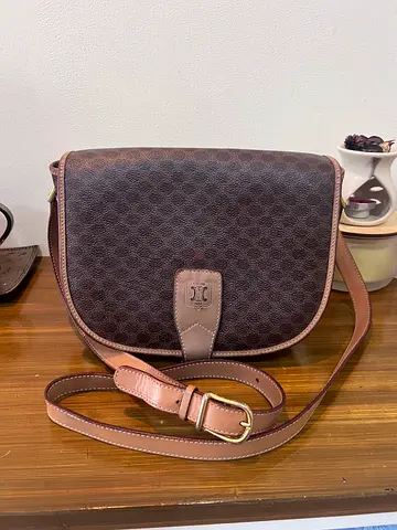 Celine macadam vintage crossbody bag