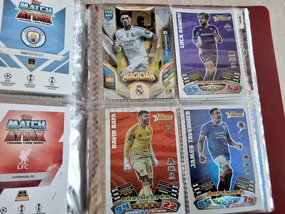 Football Trading Cards 10 per pack, possible limited edition card, guaranteed 2 special cards