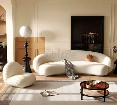 Luxurious 5 Seater Sofa in Boucle Fabric- Factory Price