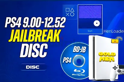 PS4 Jailbreak Disc Auto Goldhen - No USB Need 2026