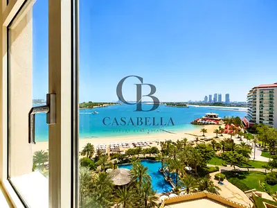 Sea & Burj Al Arab View | Upgraded 3BR | Vacant