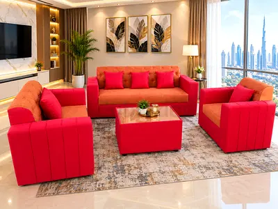 5-Seater Sofa Set | Table Included
Beautiful and comfortable 5-seater sofa with matching table and
