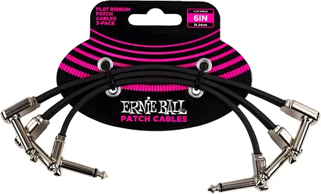 Ernie Ball Flat patch - 6Inch Black