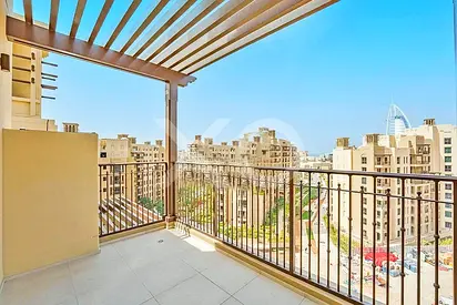 High Floor 3BR + Maid’s Room | Burj Al Arab View