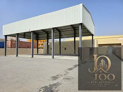 15,000 sqft Commercial & Industrial Complex | Umm Al Thaoub, Umm Al Quwain | Open Yard + 2,500 sqft Warehouse + 1,800 sqft Showroom + 5 Labour Rooms |