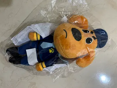 Brand new plush puppy toy in police uniform (sealed) Sheriff Labrador