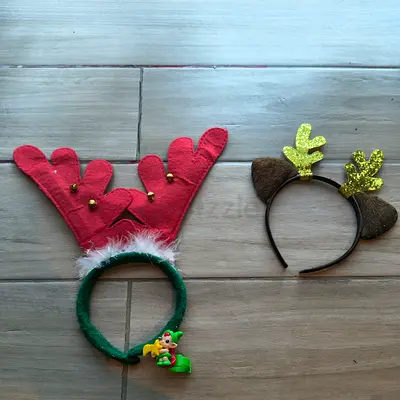 New Year kids headbands and ring