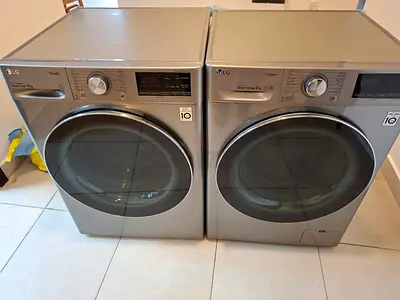 Lg latest model 9kg washer and 9kg