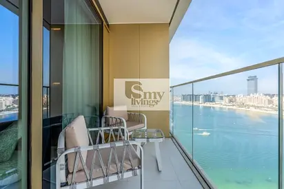 Sea & Palm View | Fully Furnished 1BR | Vacant