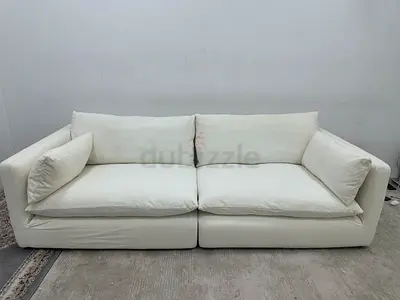 As perfect condition marina home three seater sofa