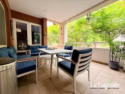 GARDEN AND POOL VIEW | UPGRADED | 3 BR + MAIDS