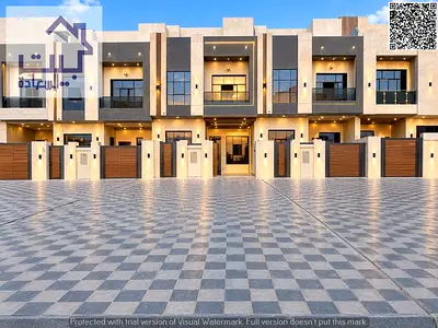 For Sale : Modern townhouse in Al Helio 2 _ Ajman (2 floors + roof) Price includes registration & title deed transfer Prime location near MBZ Road.