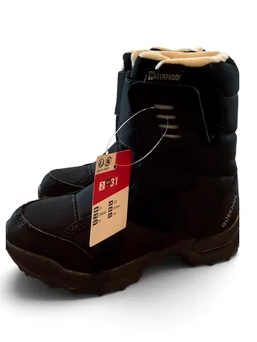 Quechua Kids Waterproof Winter Boots - Size 31, New with Tags
