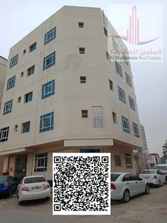 One-bedroom apartment with a living room available for annual rent in Al Nuaimiya 2; located in a fa