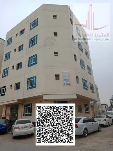 One-bedroom apartment with a living room available for annual rent in Al Nuaimiya 2; located in a family-only building. Prime location and below-marke
