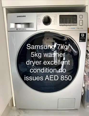 Samsung Washing machine for deposit booking pick up end of September