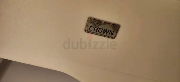 Cream Crown branded sofa — single/section (great condition) auto dentist chair and saloon recliner