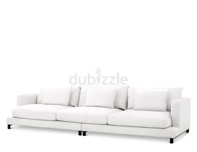 Eichholtz Burbury 4seater sofa Beige Excellent condition