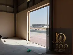 Large-Scale Operational Space | 12,235 Sq. Ft. Warehouse | 32.82 KW | Al Sajaa Industrial Area – S