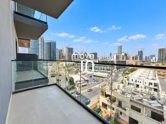 Fully Furnished 1BR | 2 Balconies | JVC low floor
