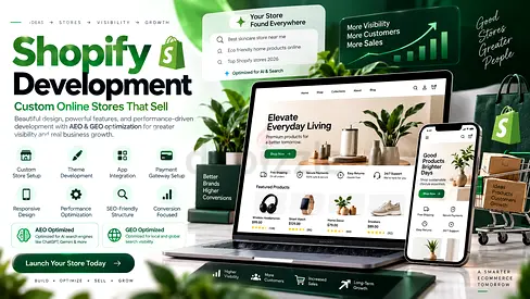eCommerce Website Development | Shopify & Custom Stores