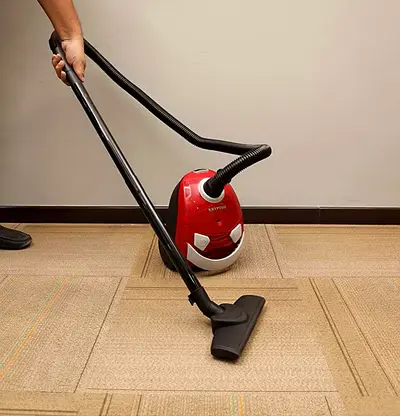 Red Canister Vacuum Cleaner - Good Working Condition