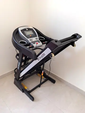 Sparnod Compact Foldable Home Electric Treadmill