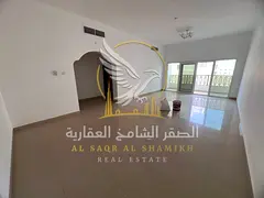 Two Master Bedroom Apartment with Living Room for Rent in Al Butina Spacious Layout Balcony Sea View
