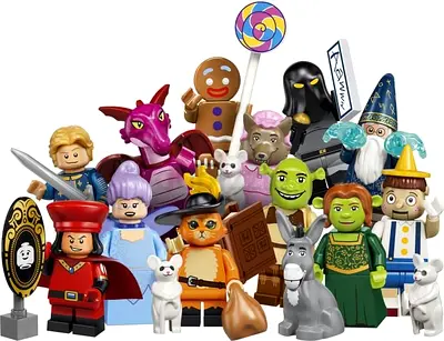 LEGO 71053 Shrek collectible mini figures full set