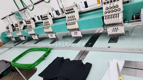 Tajima TFMX 906 Multi-head Commercial Embroidery Machine - 6-Head, Ready to Use