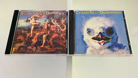 2 Crash Test Dummies Music CD’s