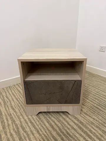 URGENT SALE! Light wood bedside table / nightstand with drawer