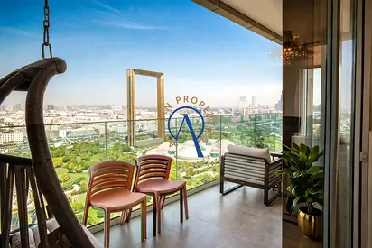 LUXURIOUSLY FURNISHED 3BR | DUBAI FRAME VIEW