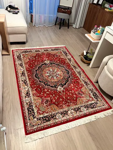 Persian Red Rug 120 x 170cm Excellent Condition (Purchased in January 2026)