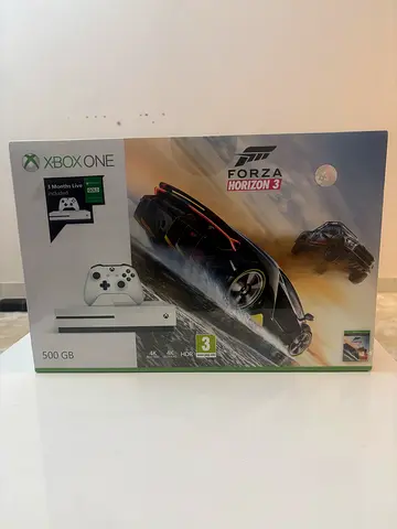 Xbox One 500GB Console with Forza Horizon 3 Bundle - White