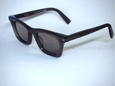 Original Zegna Taupe Acetate Sunglasses