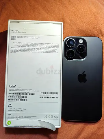 Iphone 16 pro tdra 256 gb