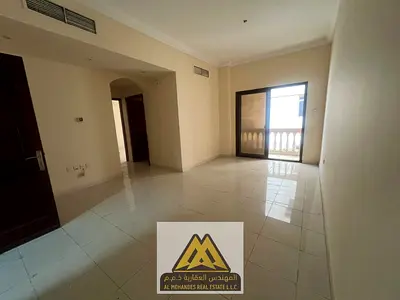 One bedroom and living room Balcony 2 bathrooms Central air conditioning Free maintenance (landlord's responsibility) Close to Al Hikma School