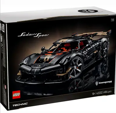 LEGO® Koenigsegg Sadair's Spear Megacar technic 42232-LEGO