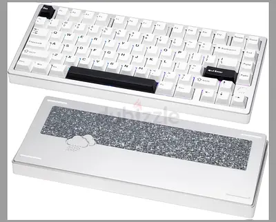 KEEBMONKEY WOBKEY Rainy 75 CNC Aluminum HMX/JWK/Cocoa Switches Triple-Mode Connectivity Mechanical K