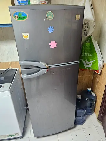 Used double-door refrigerator - good working condition