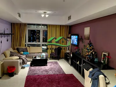 Fully Furnished Sea View 2BR + Maid High Floor