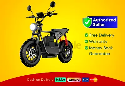 Wind Horse Electric Bike 750W 50KM Range 32KM Speed, D1 | New | Warranty | FREE Delivery