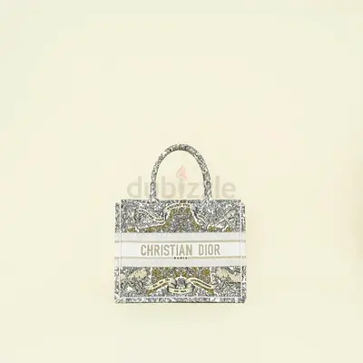 Christian Dior Book Tote bag - embroidered canvas