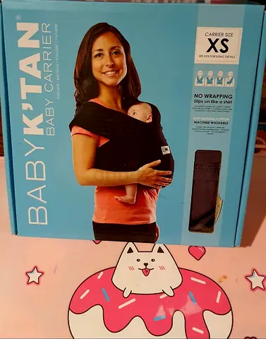 Baby K'tan Baby Carrier - Size XS, New. Unused. AED 95 Only. Actually Worth Over AED 300.