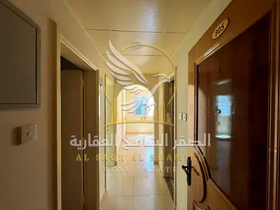 One Bedroom Apartment with Living Room for Rent in Al Qasimia with Balcony Spacious Layout Open View Free Maintenance Close to All Services and Amenit