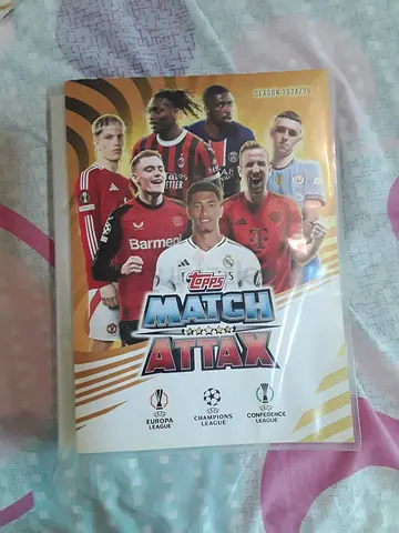 Official Match Attax 24/25 Binder – 81% Completed Collection